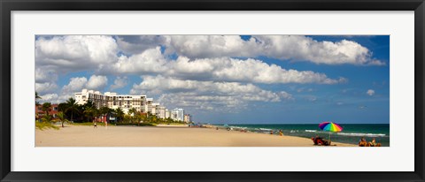 Framed Lauderdale Beach, Florida Print