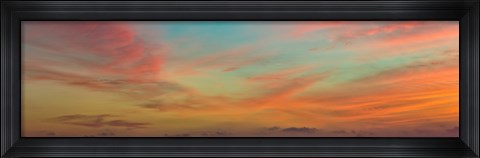 Framed Clouds over Los Angeles Print