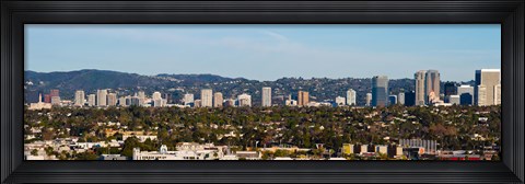 Framed Century City, Wilshire Corridor, Los Angeles, California Print