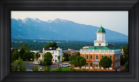 Framed Salt Lake City Council Hall, Capitol Hill, Salt Lake City, Utah, USA Print