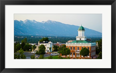 Framed Salt Lake City Council Hall, Capitol Hill, Salt Lake City, Utah, USA Print