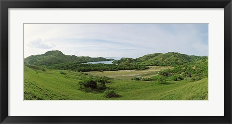 Framed Island, Rinca Island, Indonesia Print