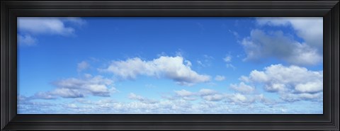Framed Clouds in the sky, USA Print