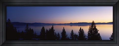 Framed Lake Tahoe, California Print