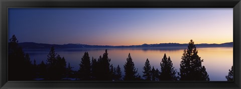 Framed Lake Tahoe, California Print