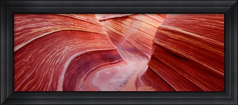 Framed Wave, Coyote Buttes, Utah, USA Print