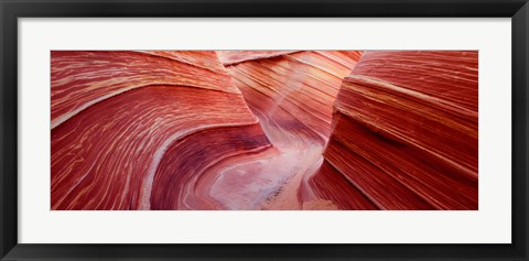 Framed Wave, Coyote Buttes, Utah, USA Print