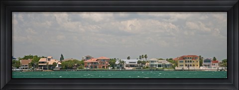 Framed View toward Cabbage Key from St. Petersburg in Tampa Bay Area, Tampa Bay, Florida, USA Print
