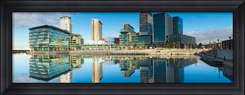 Framed Media City at Salford Quays, Greater Manchester, England 2012 Print