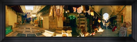 Framed 360 degree view of the Old City, Jerusalem, Israel Print