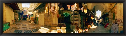 Framed 360 degree view of the Old City, Jerusalem, Israel Print