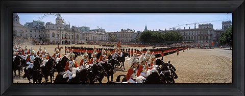 Framed Horse Guards Parade, London, England Print