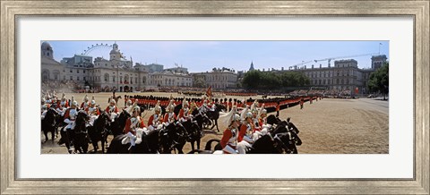 Framed Horse Guards Parade, London, England Print
