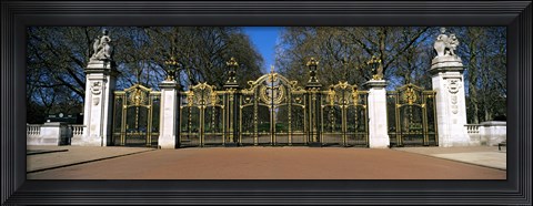 Framed Canada Gate at Green Park, City of Westminster, London, England Print