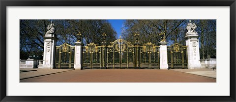 Framed Canada Gate at Green Park, City of Westminster, London, England Print