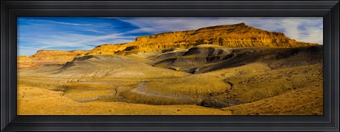 Framed Rock formations in a desert, Grand Staircase-Escalante National Monument, Utah Print