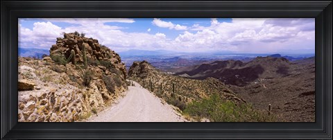 Framed Clouds over the Tucson Mountain Park, Tucson, Arizona Print
