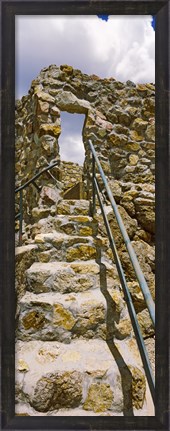 Framed Bowen Homestead, Tucson Mountain Park, Tucson, Arizona, USA Print