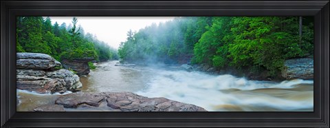 Framed Youghiogheny River, Swallow Falls State Park, Garrett County, Maryland Print