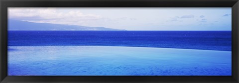 Framed Pacific ocean, Maui, Hawaii, USA Print