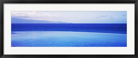 Framed Pacific ocean, Maui, Hawaii, USA Print