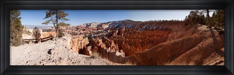 Framed Rock formations at Bryce Canyon National Park, Utah, USA Print