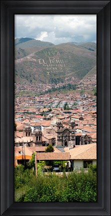 Framed Cuzco, Peru Print