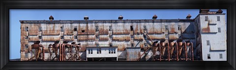 Framed Old Factory, Montreal, Quebec, Canada Print