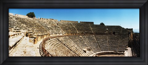 Framed Ruins of Hierapolis, Pamukkale, Denizli Province, Turkey Print