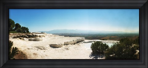 Framed Hot Springs and Pool Pamukkale, Denizli Province, Turkey Print