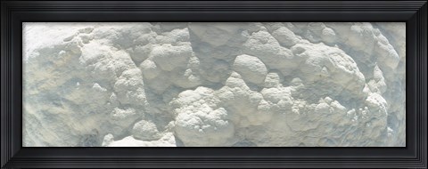 Framed Detail of the travertine pool, Pamukkale, Denizli Province, Turkey Print