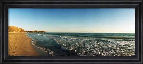 Framed Patara Beach, Patara, Antalya Province, Turkey Print