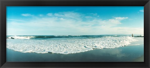 Framed View of the Atlantic Ocean at Fort Tilden beach, Queens, New York City, New York State, USA Print