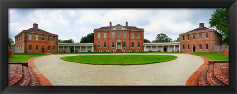 Framed Tryon Palace in New Bern, North Carolina, USA Print