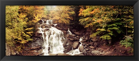 Framed Kaaterskill Falls, Catskill Mountains, New York State Print
