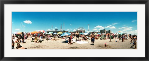 Framed Performers at the Coney Island Mermaid Parade, Coney Island, Brooklyn, Manhattan, New York City, New York State, USA Print