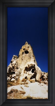 Framed Caves and fairy chimneys of Cappadocia, Central Anatolia Region, Turkey Print