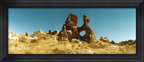 Framed Single cave in Cappadocia, Central Anatolia Region, Turkey Print
