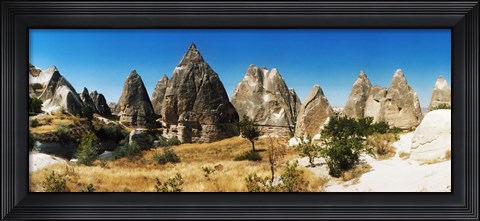 Framed Outcrop, Cappadocia, Central Anatolia Region, Turkey Print