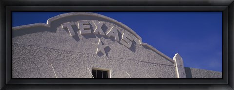 Framed Low angle view of a building, Marfa, Texas, USA Print