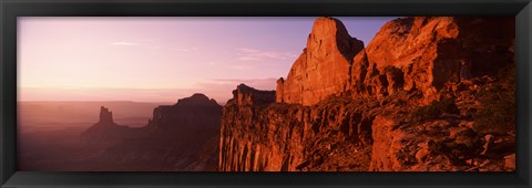 Framed Rock formations, Canyonlands National Park, Utah, USA Print