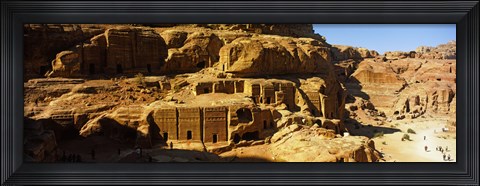 Framed Ruins, Petra, Jordan Print