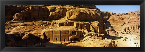 Framed Ruins, Petra, Jordan Print