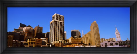 Framed Skyscrapers in a city, San Francisco, California, USA 2012 Print