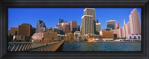 Framed Buildings on the San Francisco Waterfront Print