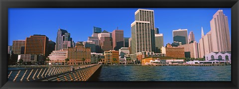 Framed Buildings on the San Francisco Waterfront Print