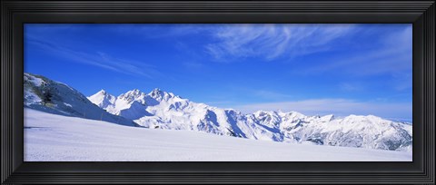 Framed Alps, Schonjoch, Tirol, Austria Print