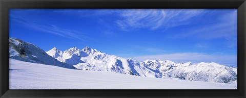 Framed Alps, Schonjoch, Tirol, Austria Print