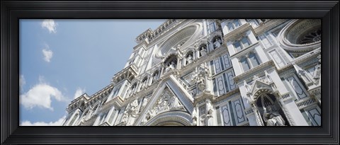 Framed Facade of Duomo Santa Maria Del Fiore, Florence, Tuscany, Italy Print