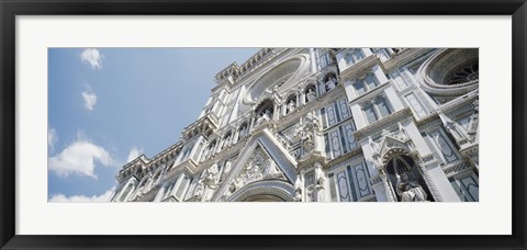 Framed Facade of Duomo Santa Maria Del Fiore, Florence, Tuscany, Italy Print